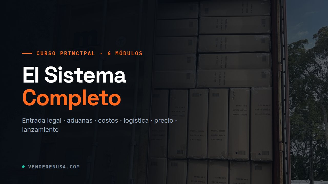 Vende en USA — El Sistema Completo